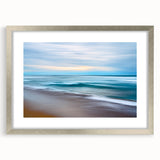 Tranquil Ocean Waves Coastal Wall Art – Beach-Themed Seaside Print