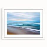 Tranquil Ocean Waves Coastal Wall Art – Beach-Themed Seaside Print
