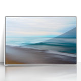 Tranquil Ocean Waves Coastal Wall Art – Beach-Themed Seaside Print