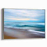 Tranquil Ocean Waves Coastal Wall Art – Beach-Themed Seaside Print