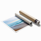 Tranquil Ocean Waves Coastal Wall Art – Beach-Themed Seaside Print