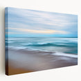 Tranquil Ocean Waves Coastal Wall Art – Beach-Themed Seaside Print