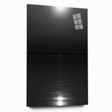 Coastal Wall Art - Moonlight Reflection on Water Black and White Print