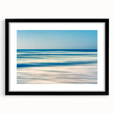 Abstract Ocean Waves Coastal Wall Art – Nautical Beach-Themed Print