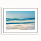 Abstract Ocean Waves Coastal Wall Art – Nautical Beach-Themed Print