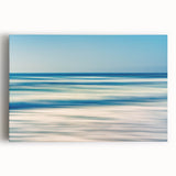 Abstract Ocean Waves Coastal Wall Art – Nautical Beach-Themed Print