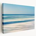 Abstract Ocean Waves Coastal Wall Art – Nautical Beach-Themed Print