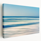 Abstract Ocean Waves Coastal Wall Art – Nautical Beach-Themed Print