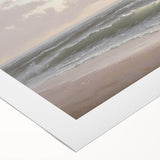 Serene Coastal Waves Wall Art – Tranquil Ocean Beach-Themed Print