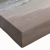 Serene Coastal Waves Wall Art – Tranquil Ocean Beach-Themed Print