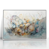 Seashell Collection Coastal Wall Art – Ocean-Themed Nature Print