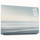 Minimalist Coastal Wall Art – Serene Ocean Horizon Beach Print