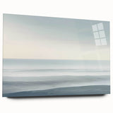Minimalist Coastal Wall Art – Serene Ocean Horizon Beach Print