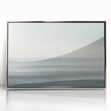Minimalist Coastal Wall Art – Serene Ocean Horizon Beach Print