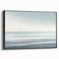 Minimalist Coastal Wall Art – Serene Ocean Horizon Beach Print