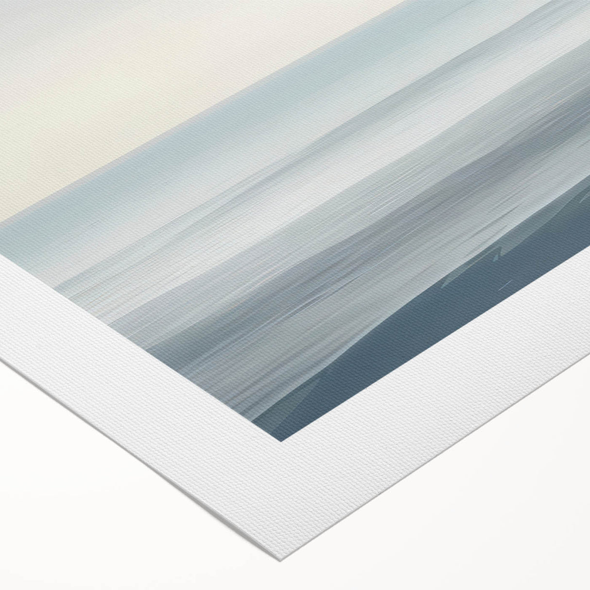 Minimalist Coastal Wall Art – Serene Ocean Horizon Beach Print