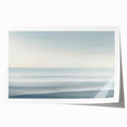 Minimalist Coastal Wall Art – Serene Ocean Horizon Beach Print