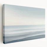 Minimalist Coastal Wall Art – Serene Ocean Horizon Beach Print