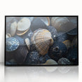 Seashell Close-Up Coastal Wall Art – Ocean-Themed Nature Print