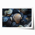 Seashell Close-Up Coastal Wall Art – Ocean-Themed Nature Print