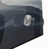 Dark Coastal Beach Wall Art – Moody Ocean Waves Seaside Print