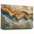 Coastal Wall Art: Aerial Beach Seaside Nautical Decor for Ocean Lovers