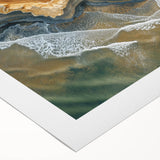 Coastal Wall Art: Aerial Beach Seaside Nautical Decor for Ocean Lovers