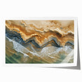 Coastal Wall Art: Aerial Beach Seaside Nautical Decor for Ocean Lovers