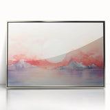 Coastal Wall Art Serene Sunset Beach-Themed Ocean Art Print