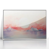 Coastal Wall Art Serene Sunset Beach-Themed Ocean Art Print