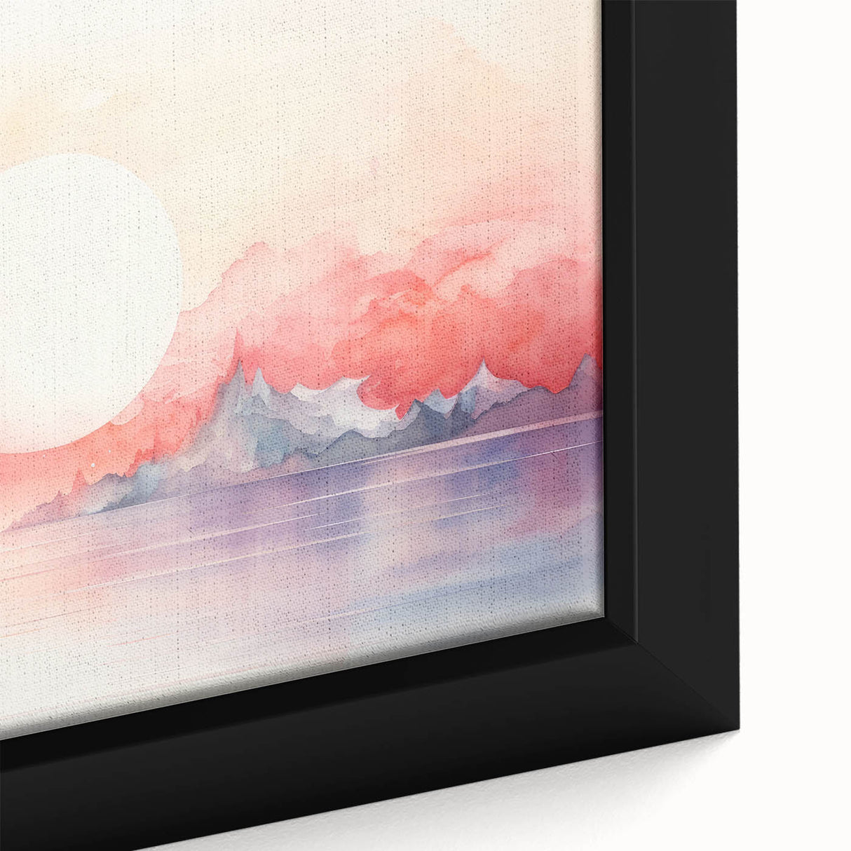 Coastal Wall Art Serene Sunset Beach-Themed Ocean Art Print