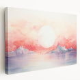 Coastal Wall Art Serene Sunset Beach-Themed Ocean Art Print