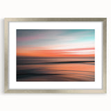 Coastal Wall Art – Sunset Glow Oceanic Decor for Beach-Themed Homes