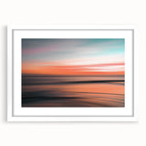 Coastal Wall Art – Sunset Glow Oceanic Decor for Beach-Themed Homes