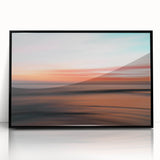 Coastal Wall Art – Sunset Glow Oceanic Decor for Beach-Themed Homes