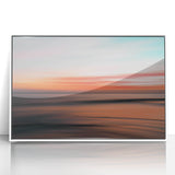 Coastal Wall Art – Sunset Glow Oceanic Decor for Beach-Themed Homes