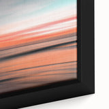 Coastal Wall Art – Sunset Glow Oceanic Decor for Beach-Themed Homes