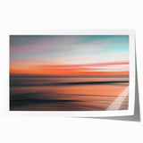 Coastal Wall Art – Sunset Glow Oceanic Decor for Beach-Themed Homes