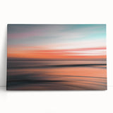 Coastal Wall Art – Sunset Glow Oceanic Decor for Beach-Themed Homes