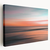 Coastal Wall Art – Sunset Glow Oceanic Decor for Beach-Themed Homes