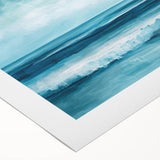 Ocean Serenity Coastal Wall Art | Beach-Themed Nautical Decor Print