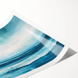 Ocean Serenity Coastal Wall Art | Beach-Themed Nautical Decor Print