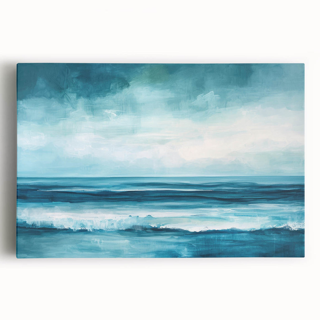 Ocean Serenity Coastal Wall Art | Beach-Themed Nautical Decor Print