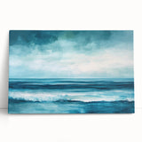 Ocean Serenity Coastal Wall Art | Beach-Themed Nautical Decor Print