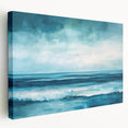Ocean Serenity Coastal Wall Art | Beach-Themed Nautical Decor Print