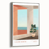 Contemporary Canvas Art - Modern Wall Decor with Abstract Architecture