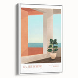 Contemporary Canvas Art - Modern Wall Decor with Abstract Architecture