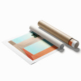 Contemporary Canvas Art - Modern Wall Decor with Abstract Architecture