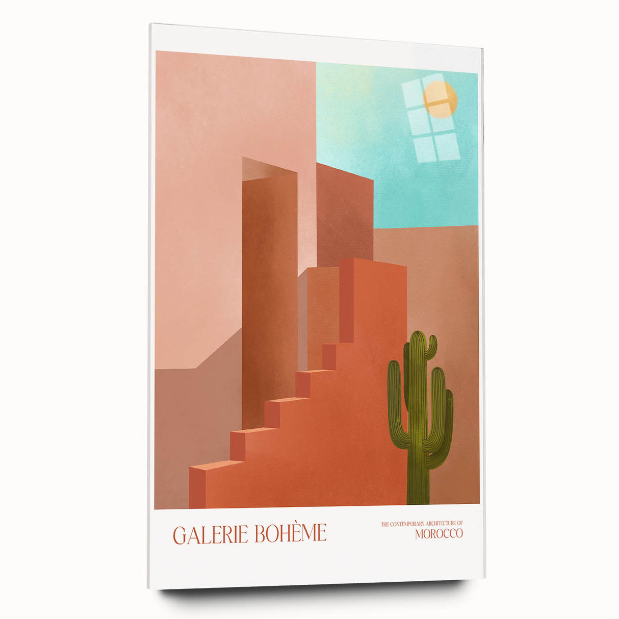 Contemporary Canvas Art – Modern Wall Decor Featuring Moroccan Style