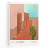 Contemporary Canvas Art – Modern Wall Decor Featuring Moroccan Style